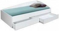 Односпальная кровать Олмеко Фея-2 80x190  белый
