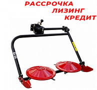 Роторная косилка  Заря 5  для мотолоков УГРА с ВОМ (КР.05.000-05)
