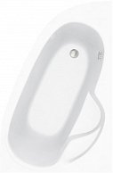 Ванна акриловая Lavinia Boho Boho Bell Pro 140*95 см  белая, правая (3702140R )