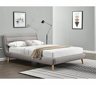 Кровати Halmar ELANDA  светло-серый 160х200