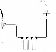 Фильтр для воды АкваОсмос АО 4 М