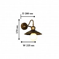 Настенный светильник Favourite magrib 1214-1W