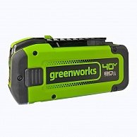 Батарея Аккумуляторная Greenworks G40B8, 40В, 8 А/ч Li-ion