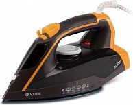 Утюг Vitek VT-1261 черный, оранжевый