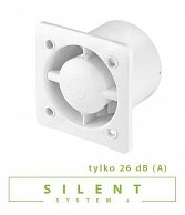 Вытяжной вентилятор Awenta System+ Silent 100T [KWS100T-PET100] серебристый