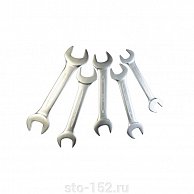 Набор инструментов Patron Набор ключей рожковых (32х36,36х41,41х46,46х50,50х55мм), на полотне
