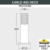 Наземный светильник Fumagalli Carlo Deco DR3.574.000.AXU1L