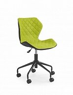 Кресло компьютерное  Halmar MATRIX  черно/зеленый (V-CH-MATRIX-FOT-ZIELONY)