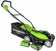 Газонокосилка  GreenWorks  40V G-MAX (G40LM35 + 1 АКБ 2 А.ч)