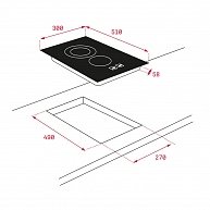 Электрическая варочная панель Teka TZC 32320 TTC Black черный