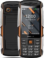 Смартфон TeXet TM-D426  (черный/оранжевый)