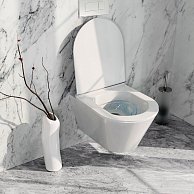 Унитаз подвесной безободковый Kerama Marazzi PLAZA Modern  с крепежом PLMR.wc.02