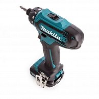 Дрель-шуруповерт  Makita DF 333 DWAE + набор бит синий