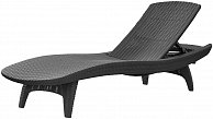 Шезлонг Keter Pacific Lounger графит