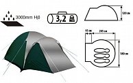 Палатка  Acamper ACCO 3 (green)