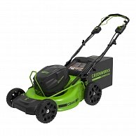 Газонокосилка GreenWorks GC82LM51SP2 Зеленый, Черный