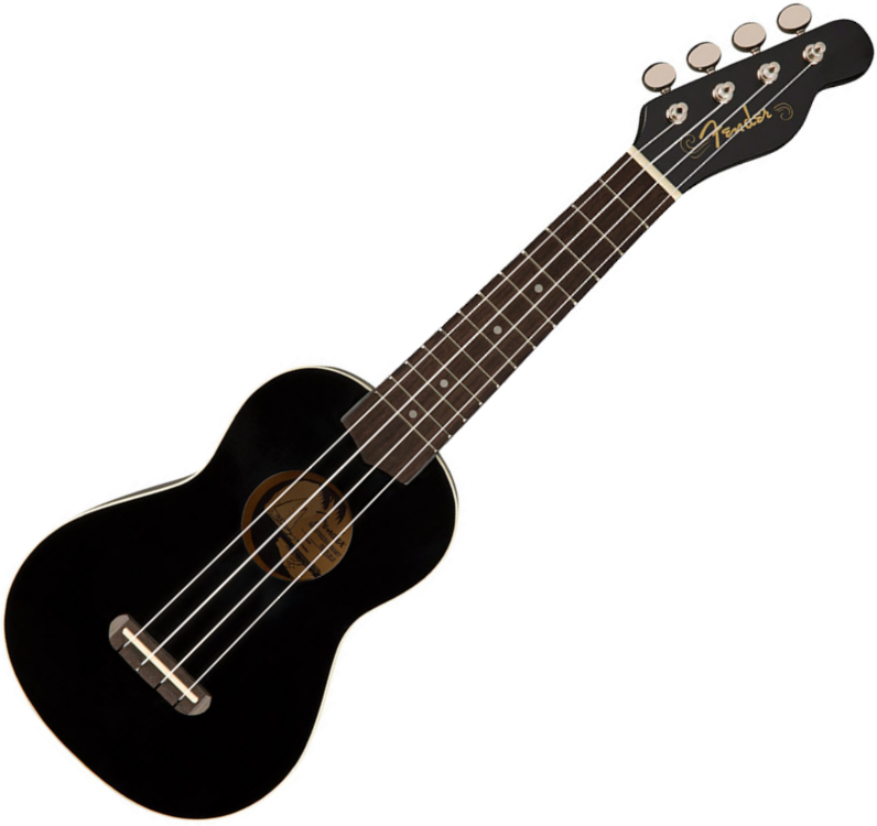 

Укулеле Fender Venice Soprano Uke BLK WN, Venice Soprano Uke BLK WN