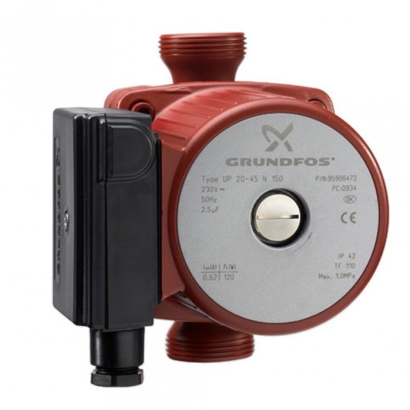 

Циркуляционный насос Grundfos UP 20 - 45 N (95906472), UP 20 - 45 N (95906472)