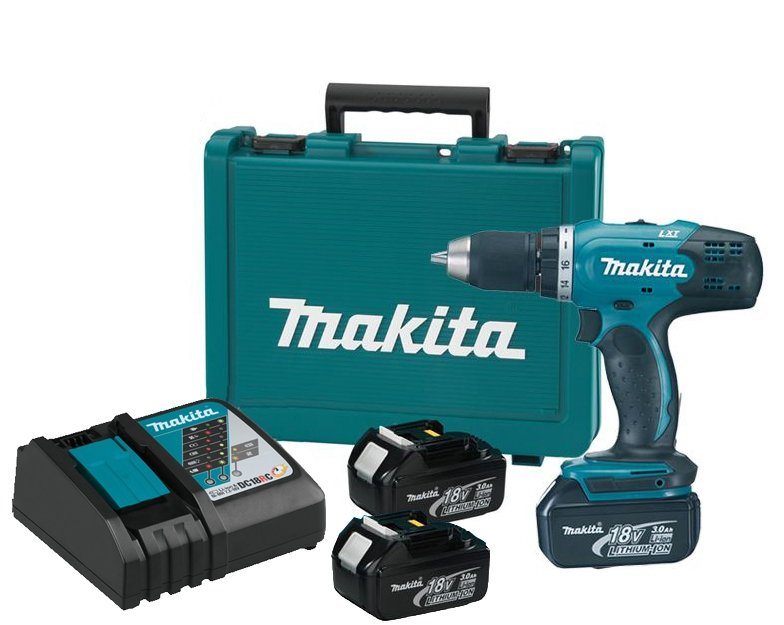 

Дрель-шуруповерт Makita DDF453RFE, DDF453RFE