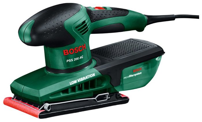 

Шлифовальная машина Bosch PSS 200 AC, PSS 200 AC