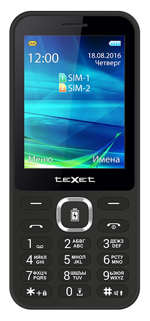 

Мобильный телефон TeXet TM-D327 black, TM-D327 black