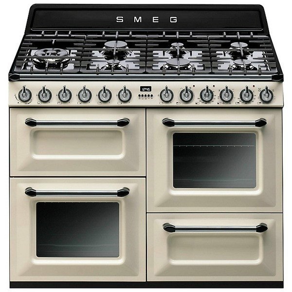 

Отдельностоящий варочный центр Smeg TR4110P1 кремовая, TR4110P1 кремовая