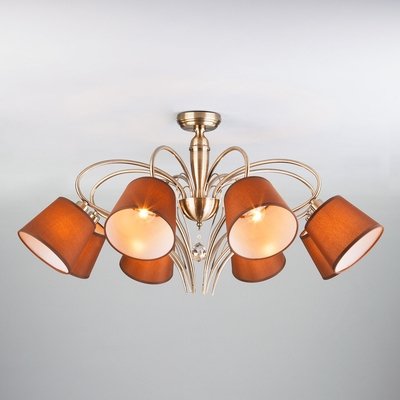 

Люстра Евросвет 60074/8 Lilly античная бронза, 60074/8 Lilly античная бронза