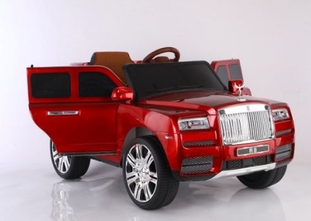 

Детский электромобиль Kids Care Rolls Royce Cullinan красный paint, Rolls Royce Cullinan красный paint