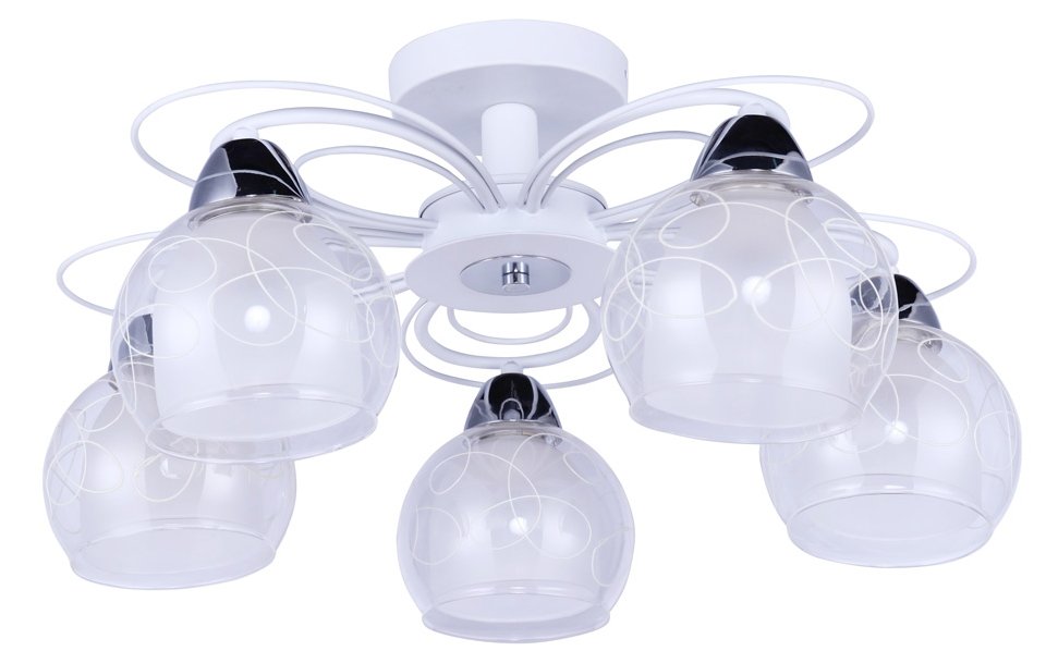

Люстра Arte Lamp A7585PL-5WH, A7585PL-5WH
