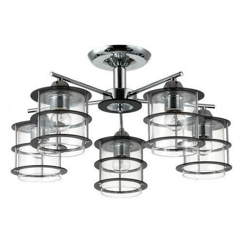 

Люстра Lumion ROTONDUM 3504/5C LN18 215 (хром/стекло/дерево), ROTONDUM 3504/5C LN18 215 (хром/стекло/дерево)