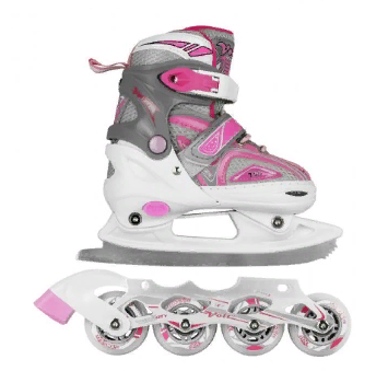 

Коньки ледовые роликовые MaxCity Volt ICE Combo girl 31-34, Volt ICE Combo girl 31-34