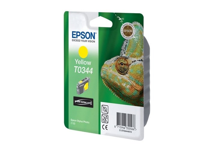 

Картридж Epson T0344 C13T03444010 желтый, T0344 C13T03444010 желтый