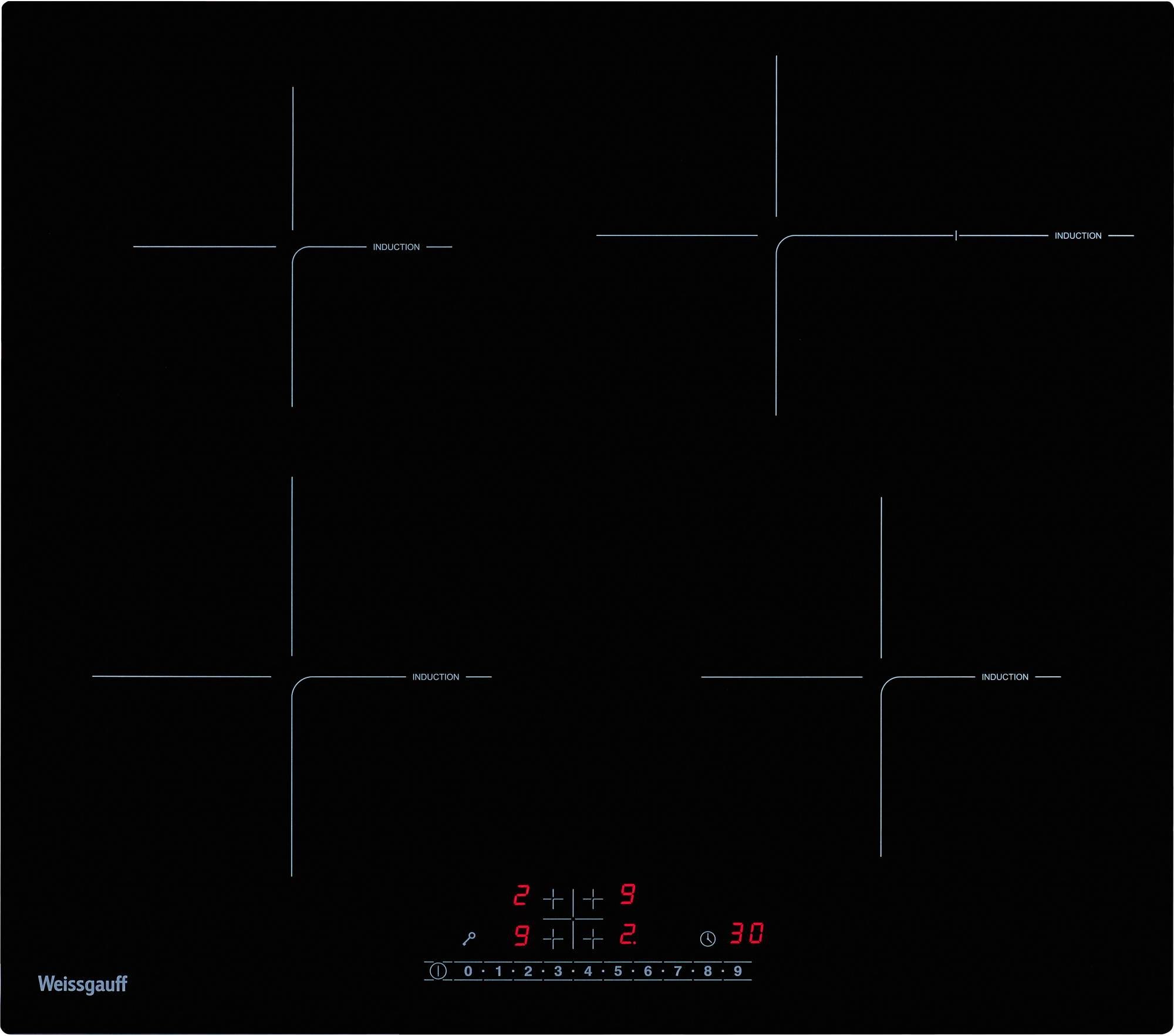 

Поверхность индукционная WEISSGAUFF HI 641BS, HI 641BS
