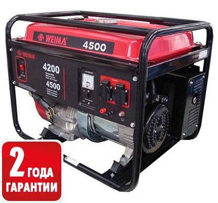 

Генератор бензиновый Weima WM 5500, WM 5500