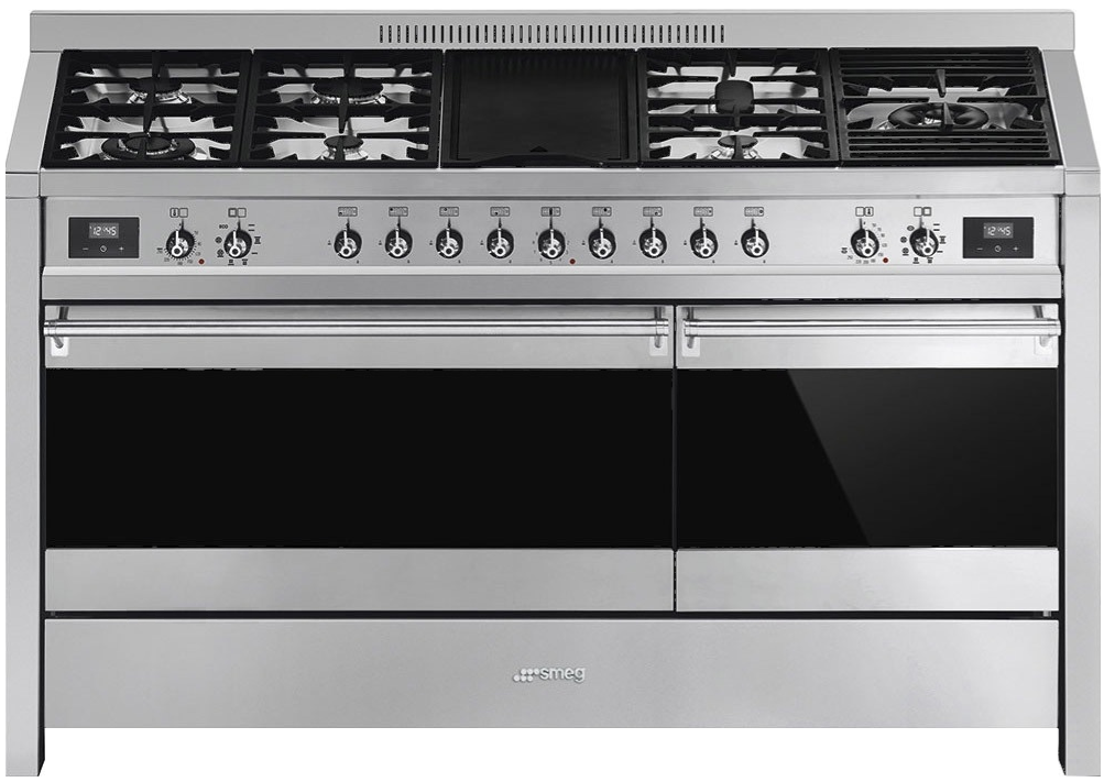 

Кухонная плита Smeg A5-81 Нержавеющая сталь, A5-81 Нержавеющая сталь