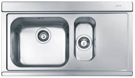 

Мойка кухонная Smeg LI915D нержавеющая сталь, LI915D нержавеющая сталь