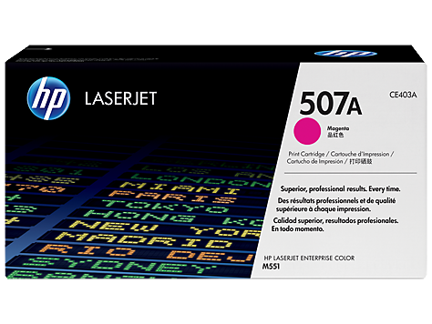 

Картридж HP 507A пурпурный CE403A, 507A пурпурный CE403A