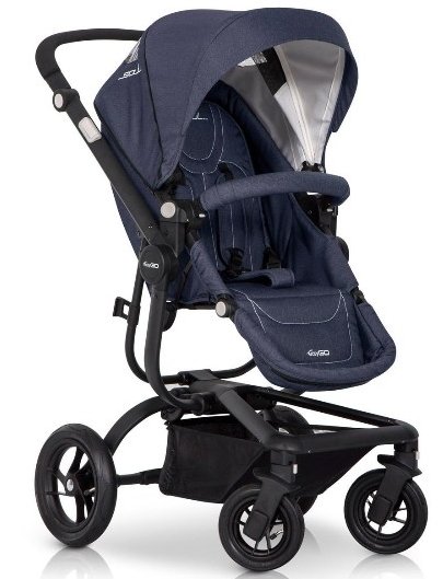 

Детская универсальная коляска EasyGo SOUL 2в1 (denim), SOUL 2в1 (denim)