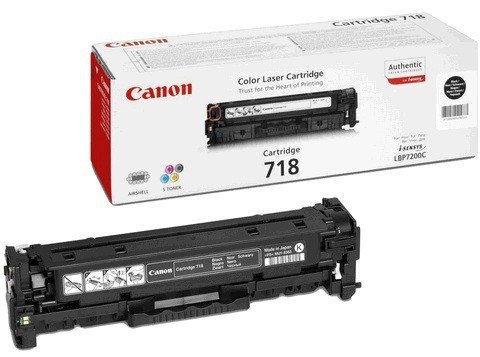 

Картридж Canon 718 Bk черный 2662B002, 718 Bk черный 2662B002