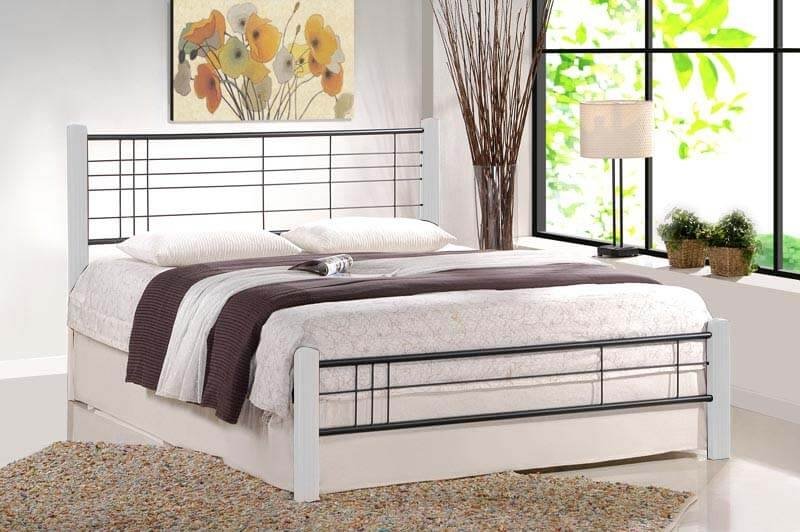 

Кровать Halmar VIERA 160/200 белый/черный, VIERA 160/200 белый/черный
