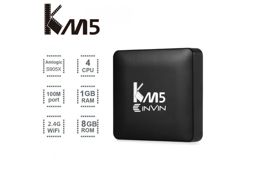 

Смарт приставка INVIN KM5 1G/8Gb (02-110), KM5 1G/8Gb (02-110)