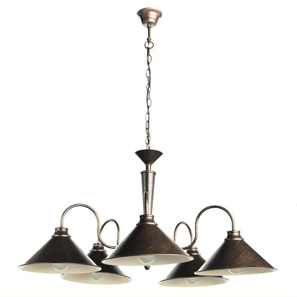

Подвесная люстра Arte Lamp Bevel A9330LM-5BR, Bevel A9330LM-5BR