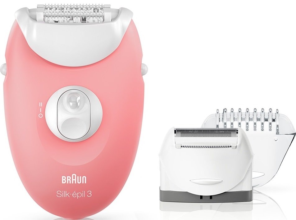 

Эпилятор Braun SE 3-440 розовый, SE 3-440 розовый
