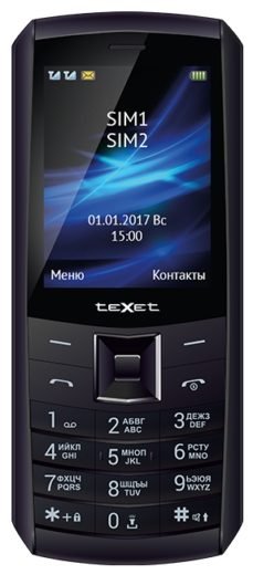 

Мобильный телефон TeXet TM-D328 black, TM-D328 black