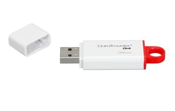 

USB Flash Kingston 32GB USB 3.0 DataTraveler I G4, white/red DTIG4/32GB, 32GB USB 3.0 DataTraveler I G4, white/red DTIG4/32GB