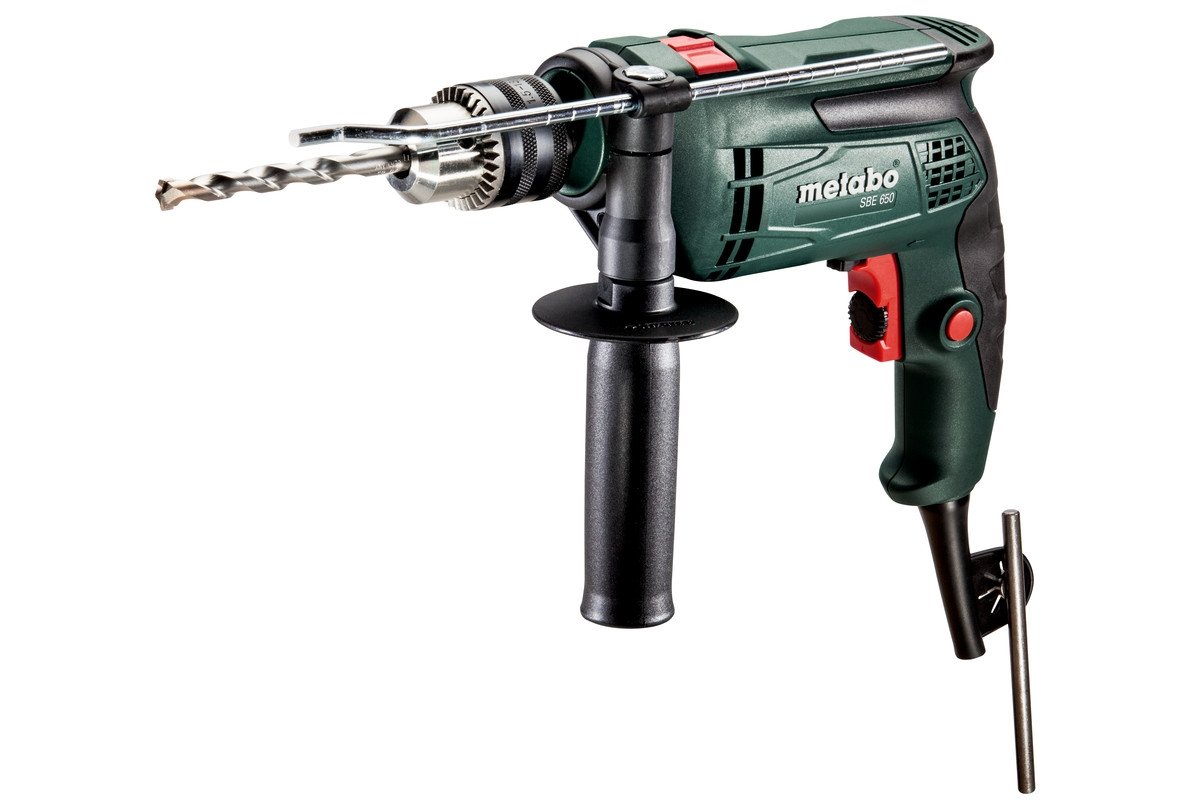 

Дрель Metabo SBE 650 зеленый, SBE 650 зеленый