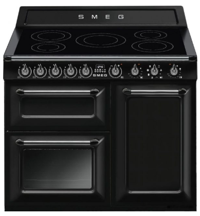 

Кухонная плита Smeg TR103IBL Черная, TR103IBL Черная