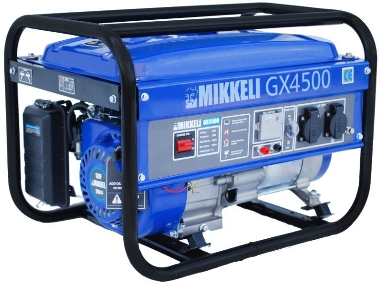 

Генератор бензиновый Mikkeli GX4500, GX4500