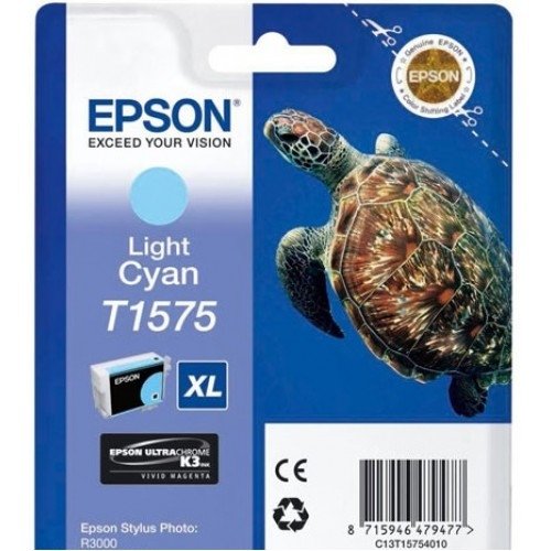 

Картридж Epson T1575 C13T15754010 светло-голубой, T1575 C13T15754010 светло-голубой