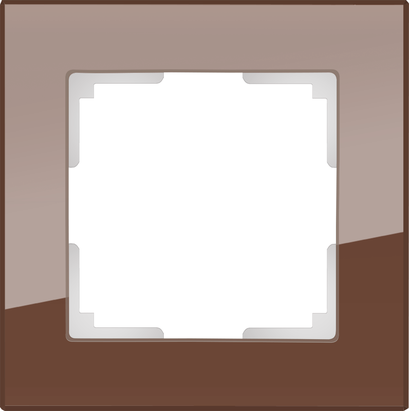 

Рамка на 1 пост WERKEL WL01-Frame-01 / (мокко,стекло), WL01-Frame-01 / (мокко,стекло)